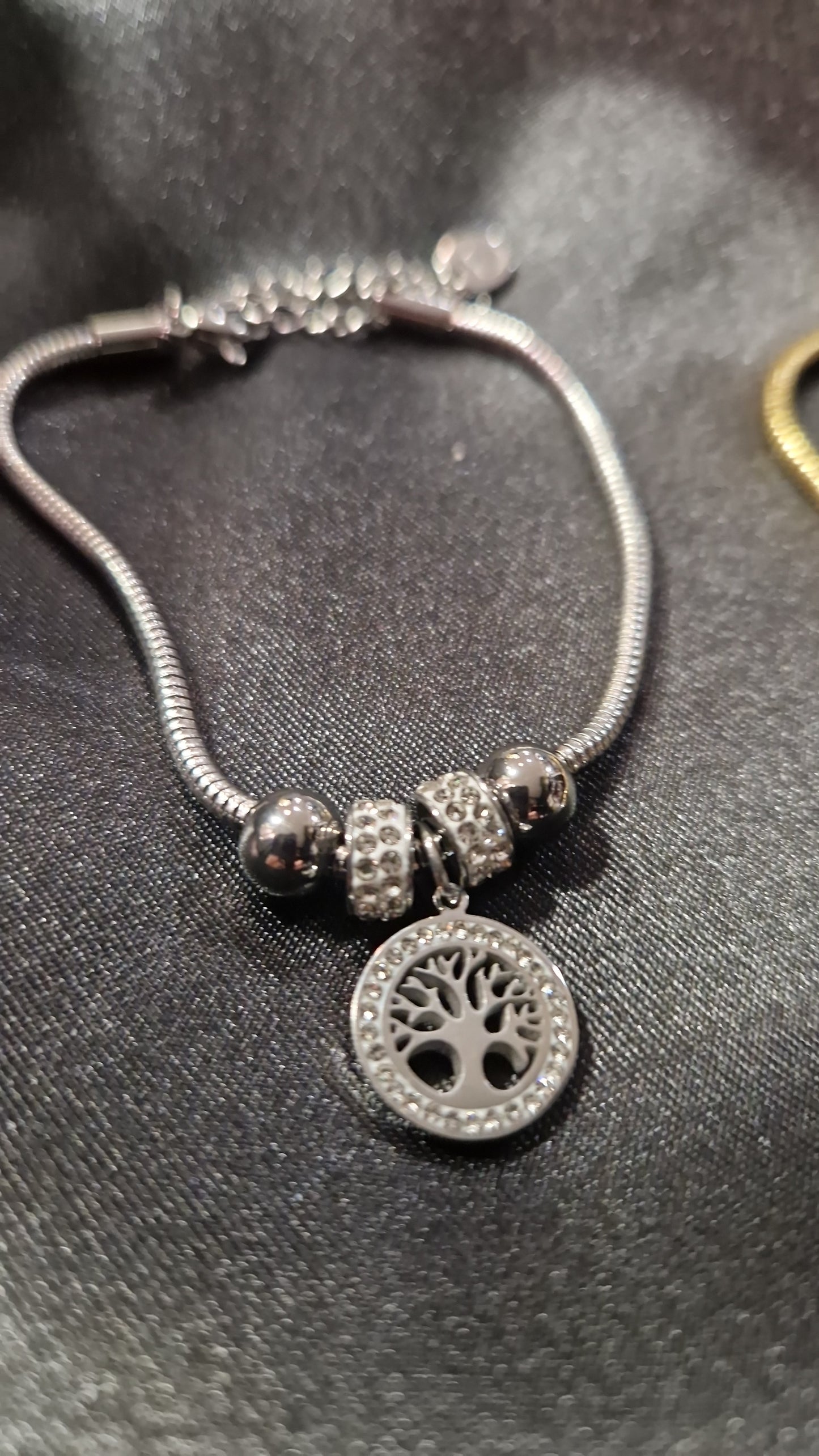 Bracelet Arbre de Vie acier inoxydable : Harmonie, Force et Équilibre