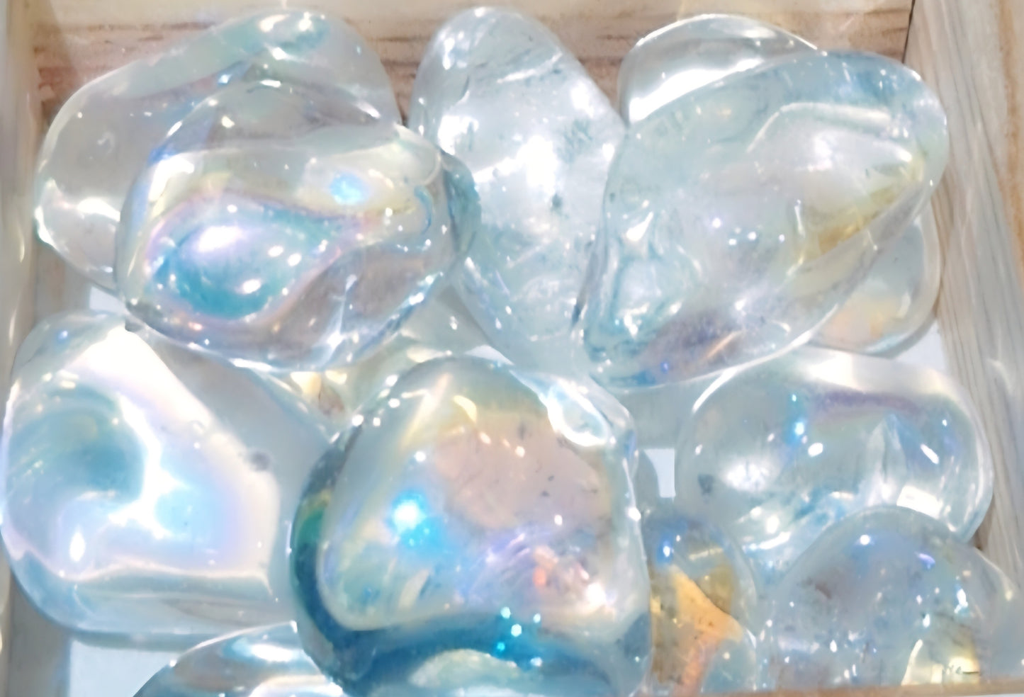 Pierre roulée Quartz aura angel