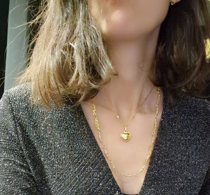 Collier lac d'amour : "étain-celle" maçonnique