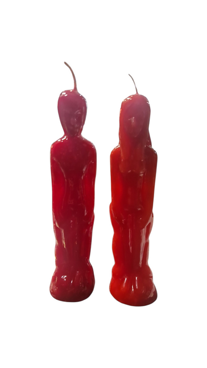 Bougie Dagyde homme ou femme– Rituel d’Envoûtement d'Amour (Rouge)