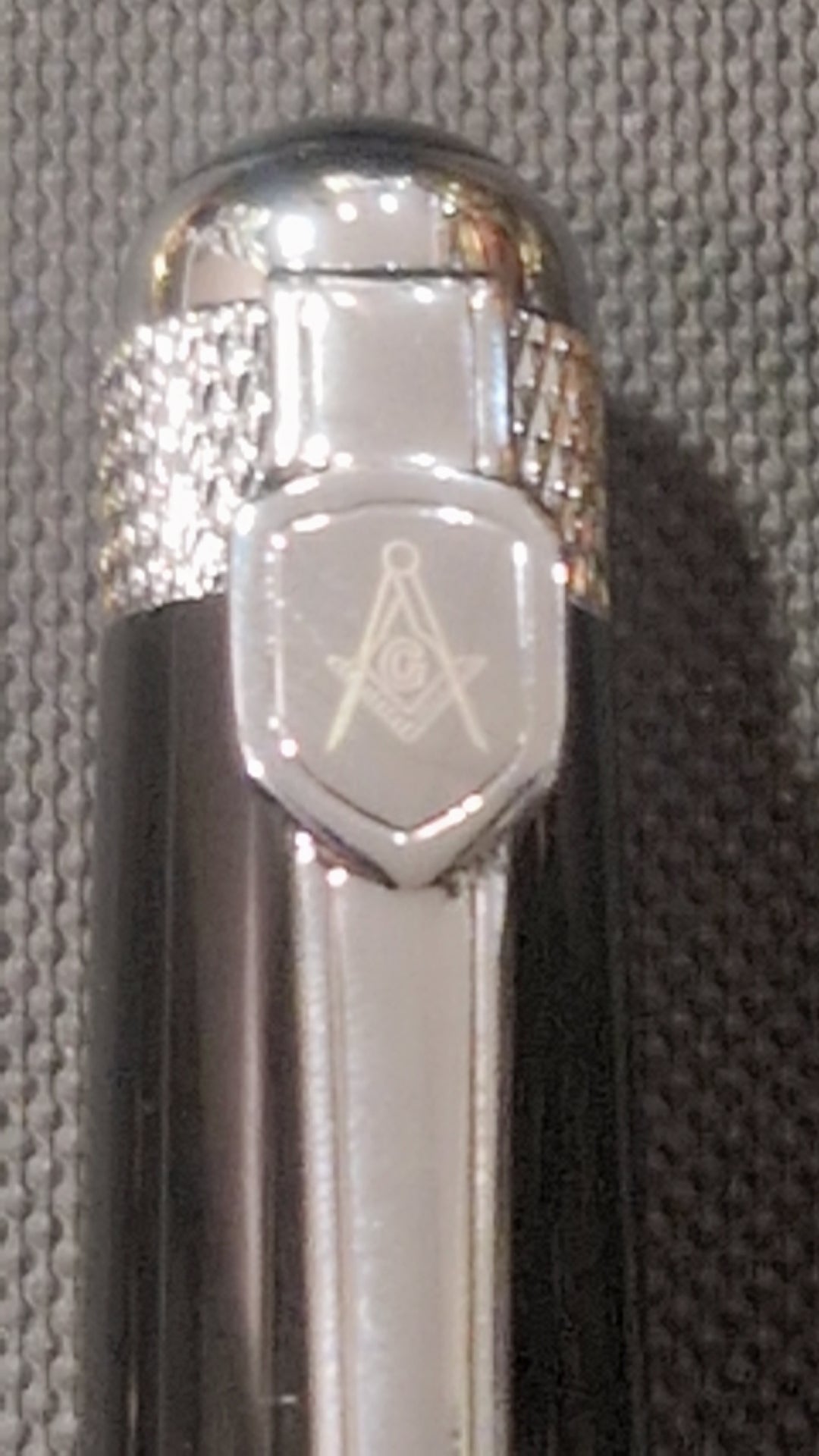 Stylo bille franc maçonnerie métal cadeau - symboles traditionnels