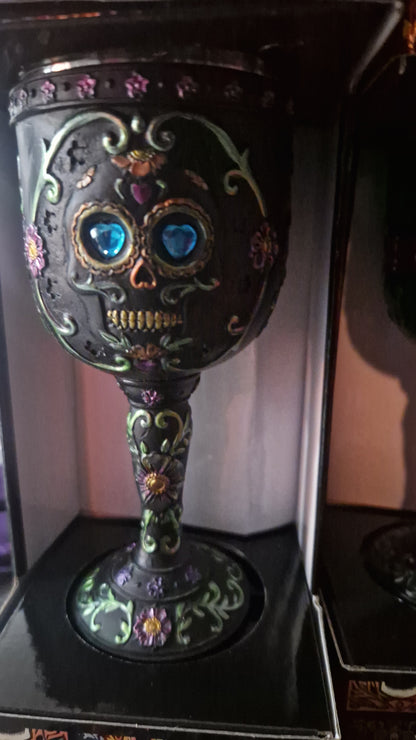 Calice día de los muertos : jour des morts mexicain