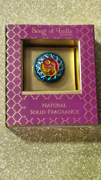 Parfum solide patchouli cire d'abeille Inde