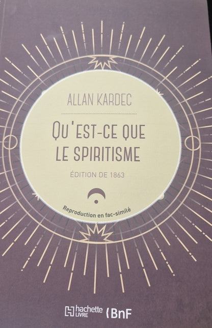 Quest ce que le spiritisme?- Allan Kardec - 1863 - fac-simile BNF