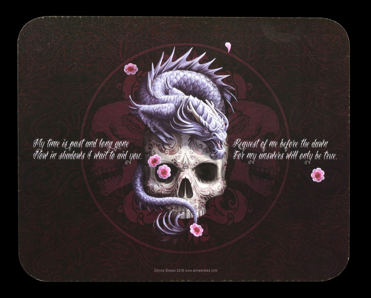 Planche Ouija & Planchette « Oriental Skull » — Collection Anne Stokes