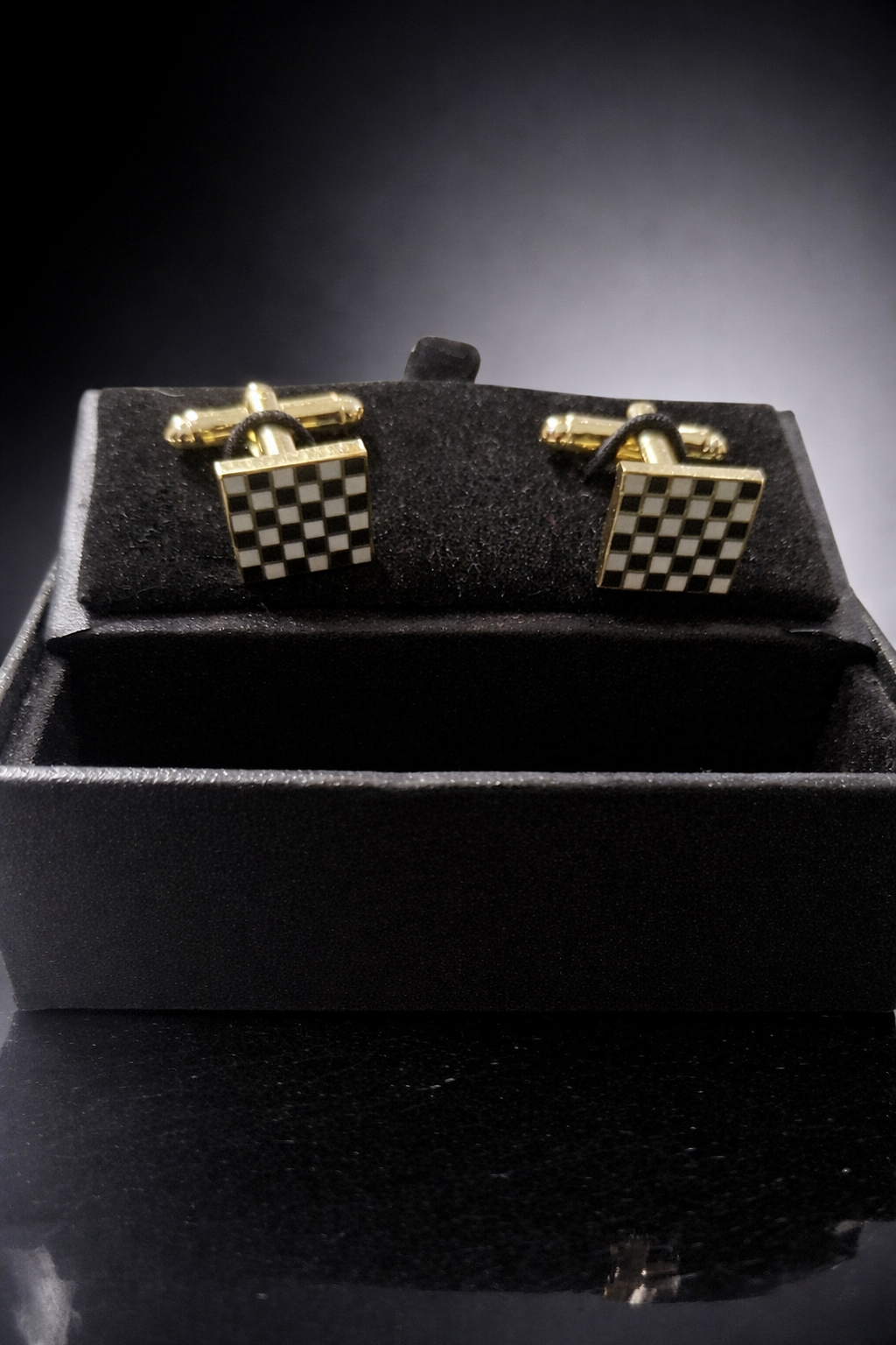 Boutons de manchette maçonniques - Pavé mosaïque